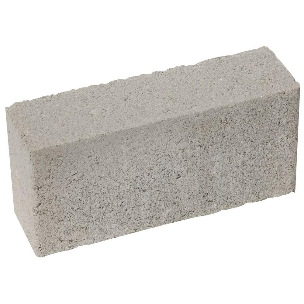 7-3/4in x 2-1/4in x 3-3/4in Concrete Brick/Rebar Support - Building Materials